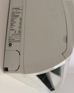 Hitachi hi-wall split system air conditioner