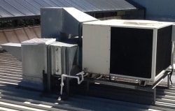 Packaged air conditioning unit