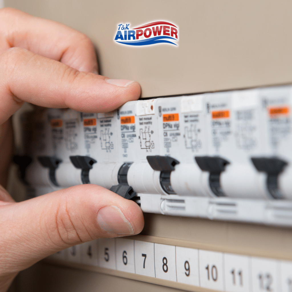 What to Do When You Have No Power at Home: Expert Electrical Advice 3 Electrician working on a home electrical switchboard