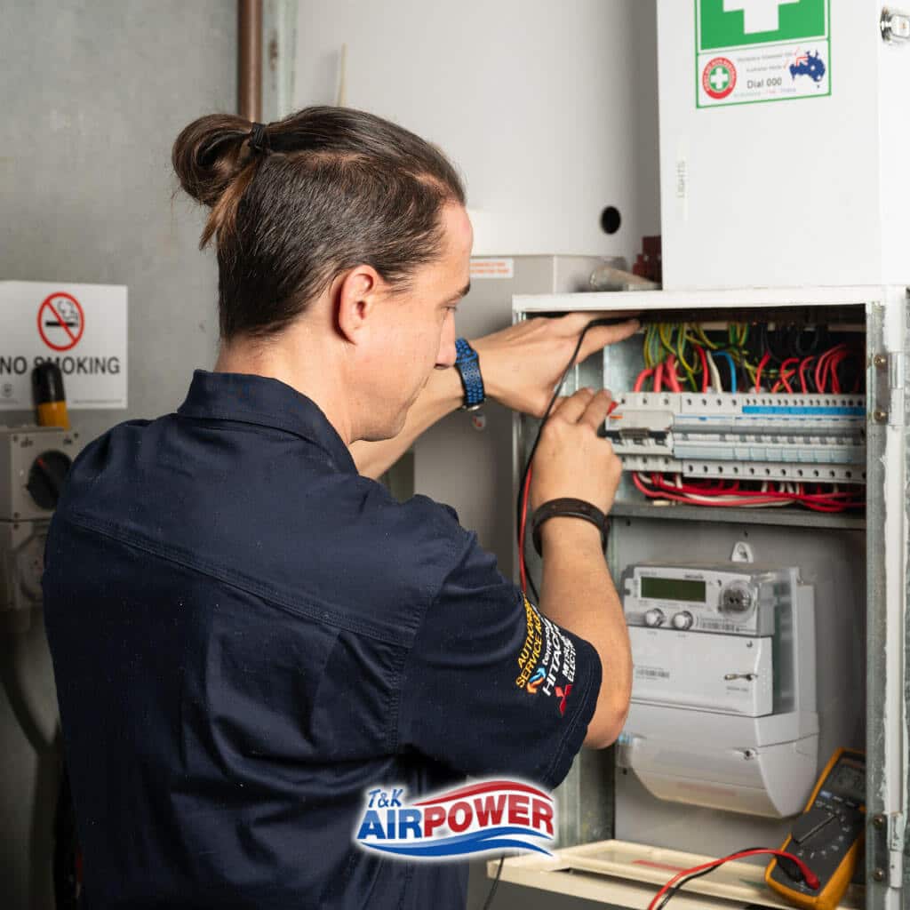 Identifying the Need for Residential Electrical Services: Warning Signs in Your Home 20 Electrician working on electrical panel