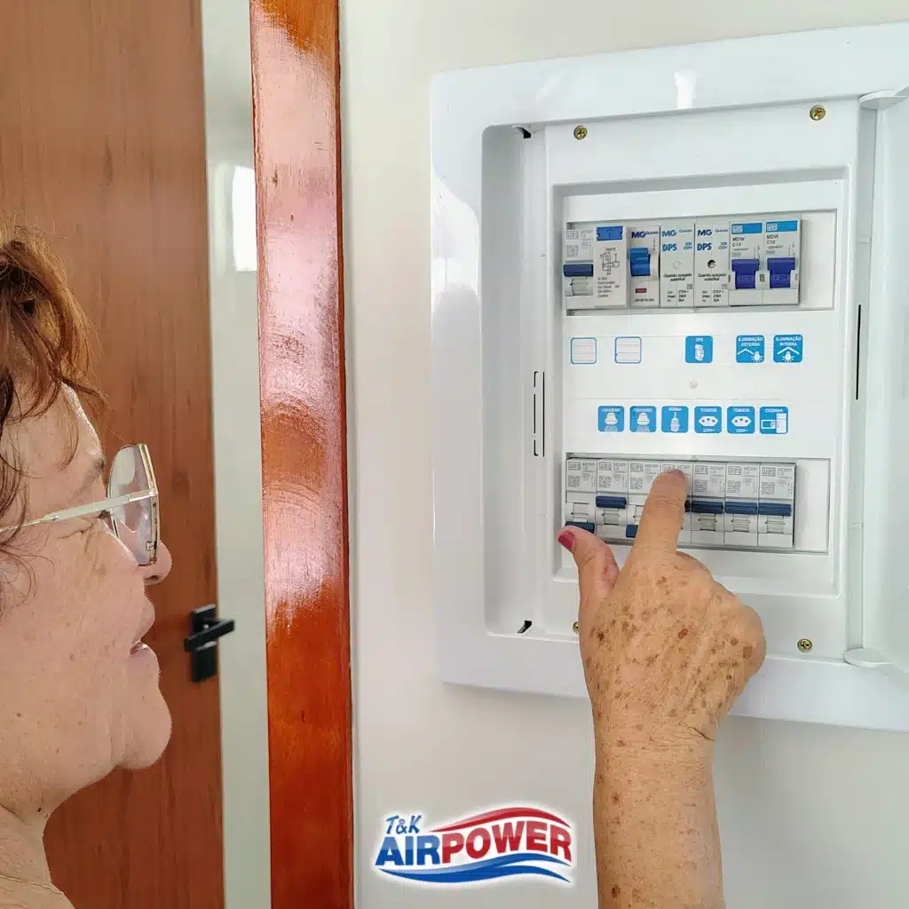 Domestic Electrical Services: How to Spot Faults Before They Become Emergencies 7 Homeowner checking electrical panel – when to call for domestic electrical services