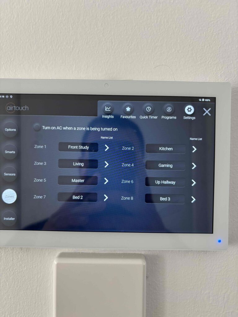 Air Conditioning Installation Mistakes 36 Commissioning Airtouch controller