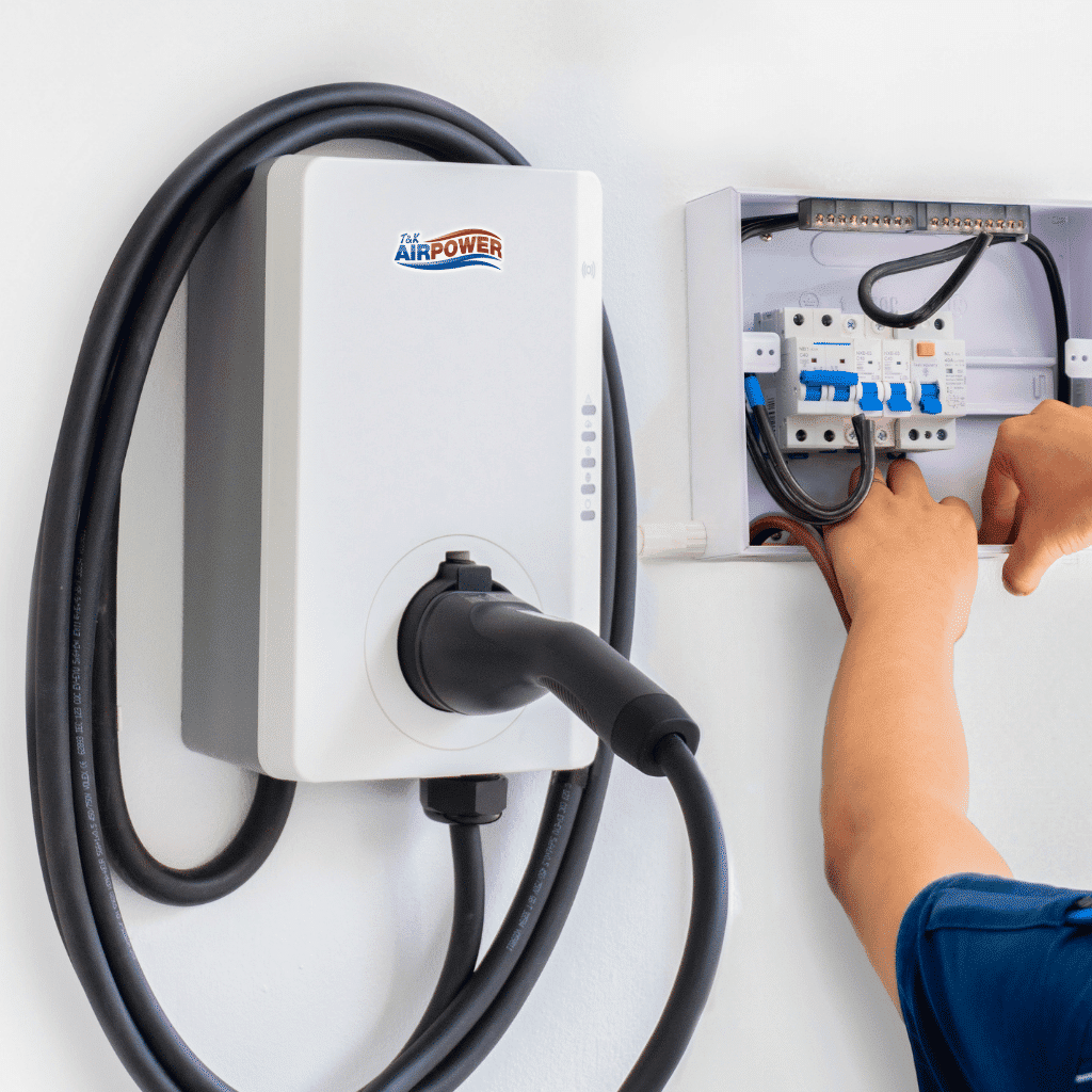 EV Charger Installation 9 t&K Airpower ev charger installation