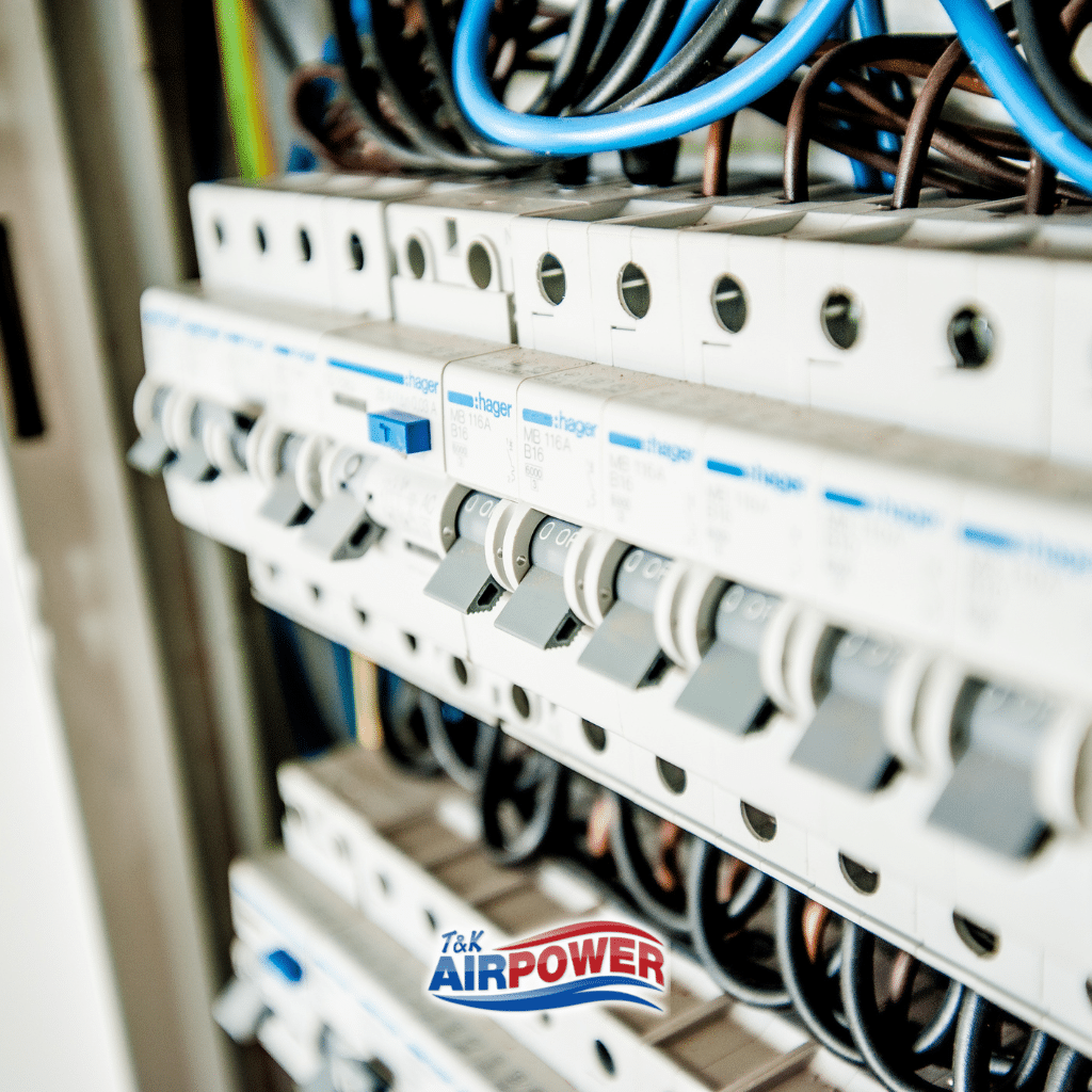 How Much Does a Switchboard Upgrade Cost in Adelaide? 4 Switchboard upgrade cost Adelaide - Hager circuit breakers and safety switches in a home switchboard